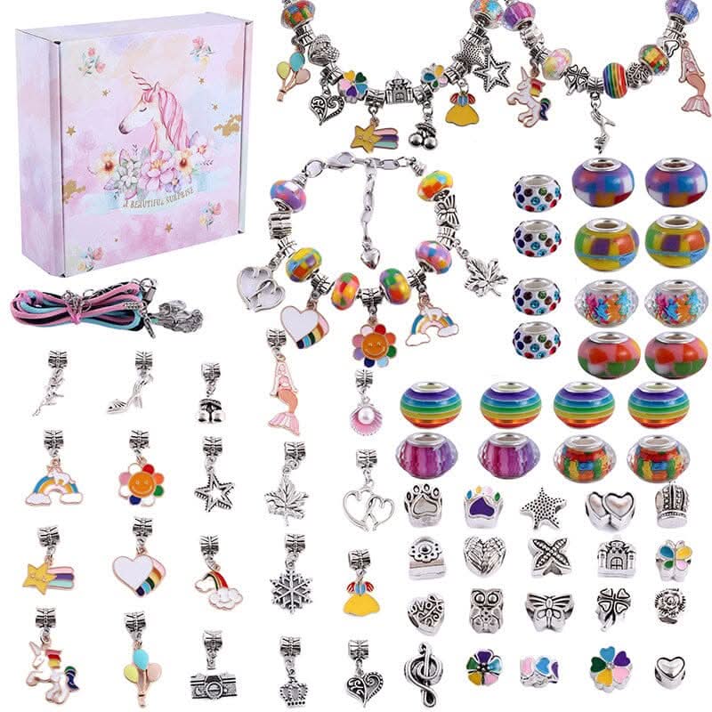 SparkleArt Bracelet Making Kit for Young Creators