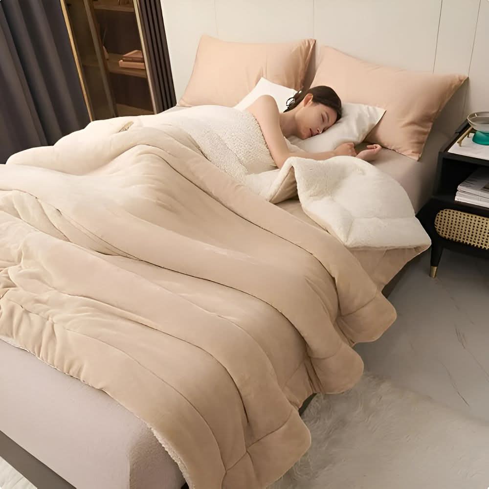 CozyCloud Ultra-Soft Fleece Blanket for Year-Round Comfort