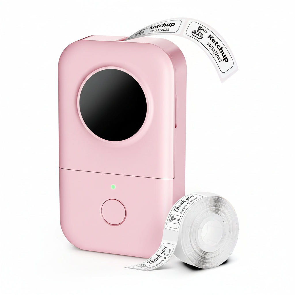 Compact Bluetooth Label Printer for Effortless Organization