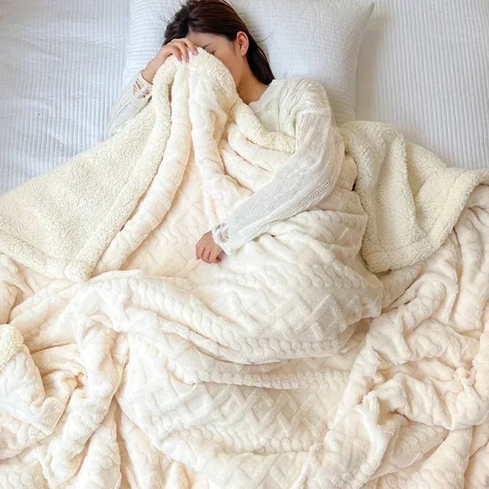 LuxeBlend Soft Wool Blanket for Ultimate Comfort Anywhere