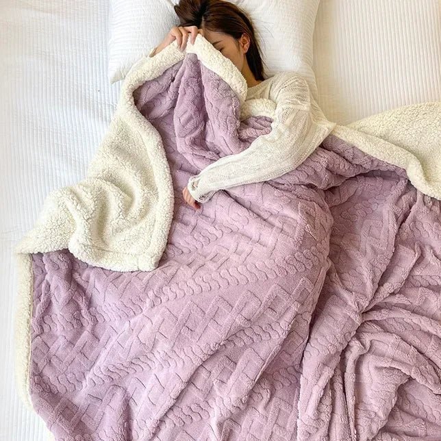 LuxeBlend Soft Wool Blanket for Ultimate Comfort Anywhere