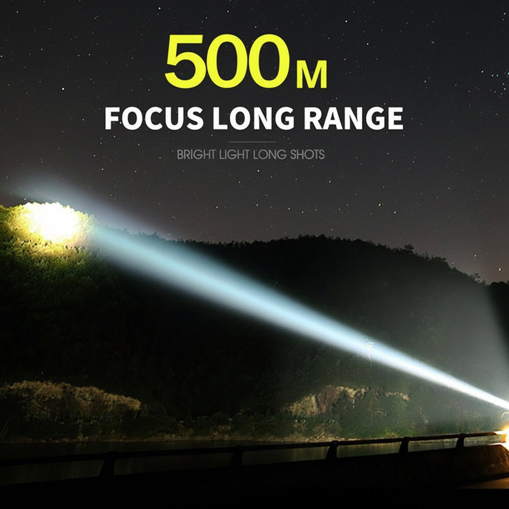 PowerBeam Rechargeable Tactical LED Flashlight