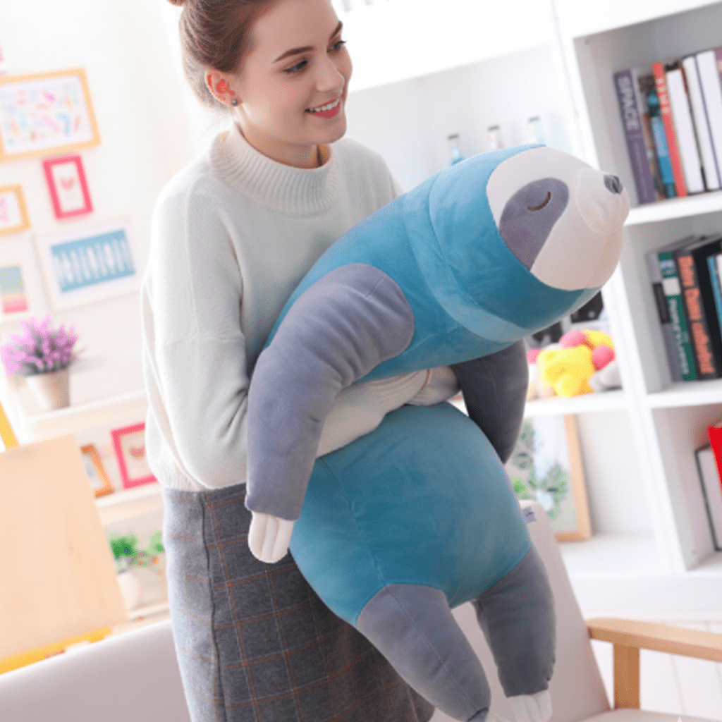 CozyHug Giant Sloth Plush Toy for Ultimate Relaxation
