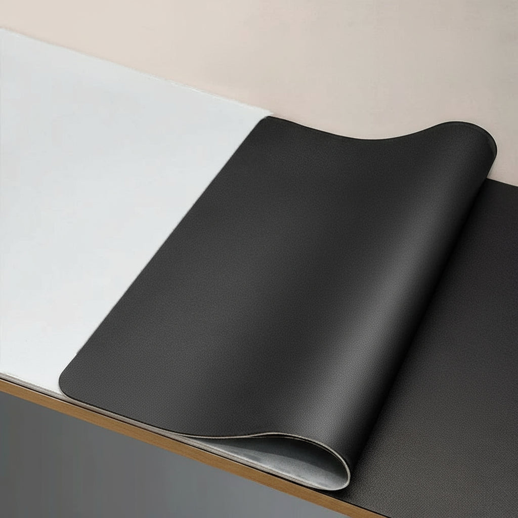 EliteGuard Leather Desk Mat for Ultimate Mouse Precision