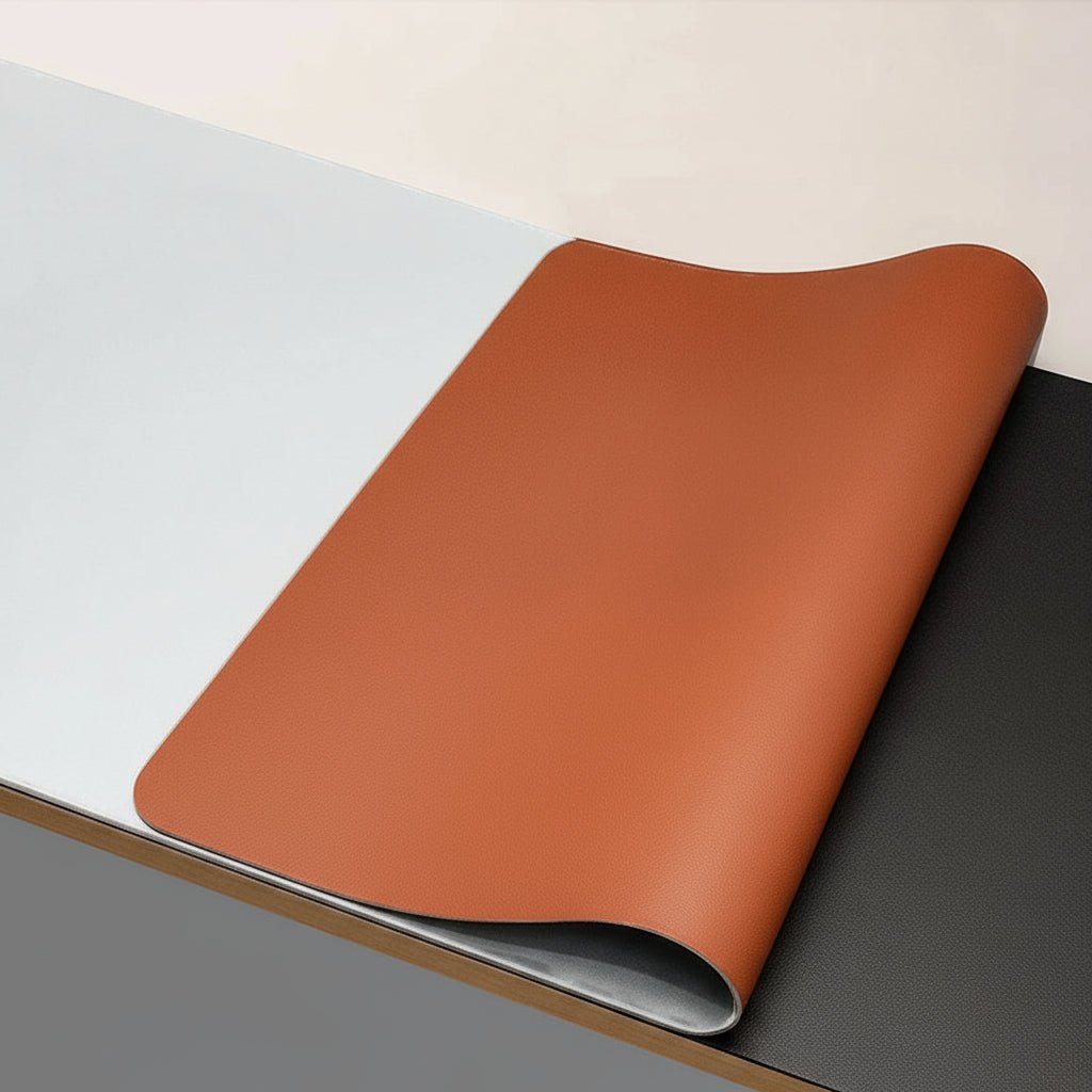 EliteGuard Leather Desk Mat for Ultimate Mouse Precision