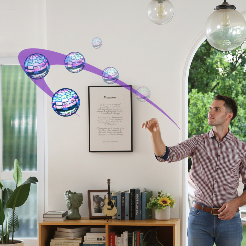 LED-Illuminated Flying Sphere Drone for Endless Fun