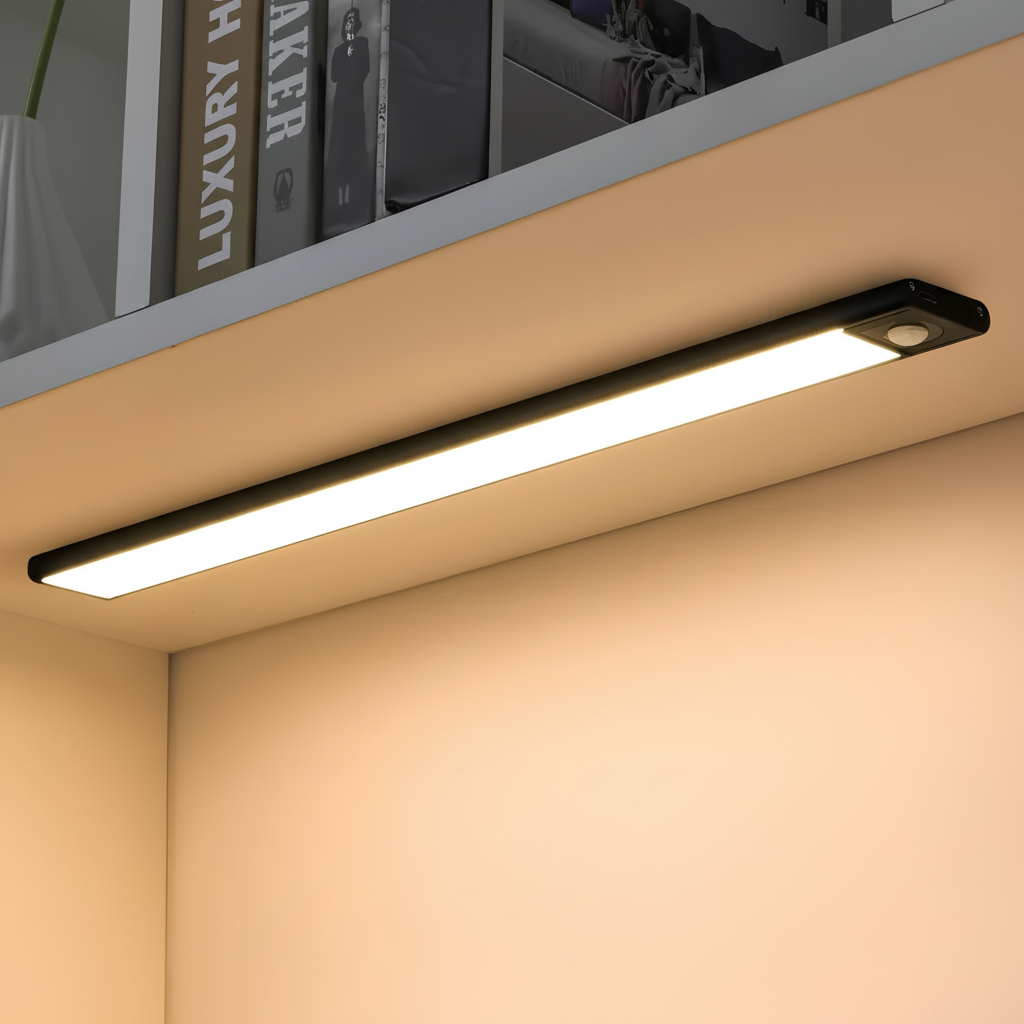 Stick-On Rechargeable LED Motion Light for Home Safety