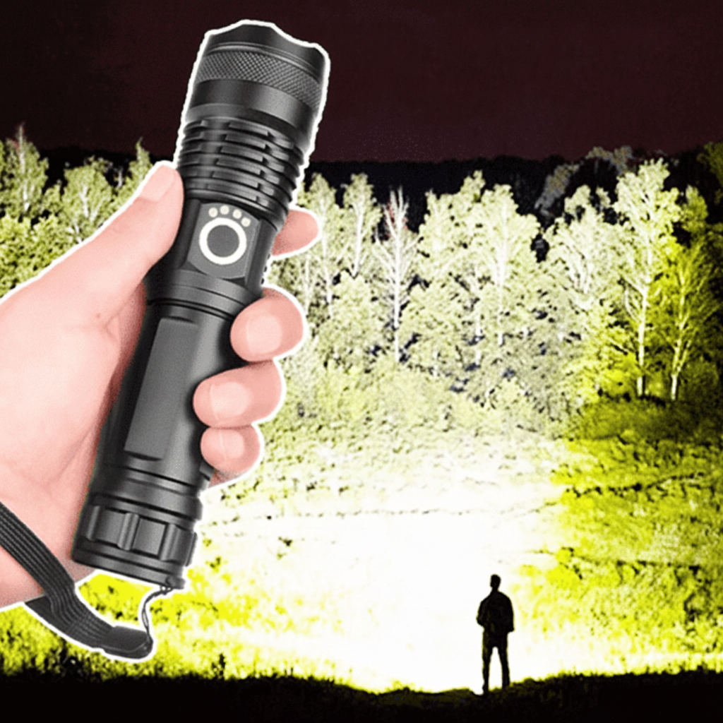 Ultimate Rechargeable Tactical Flashlight for Camping and Outdoor Use