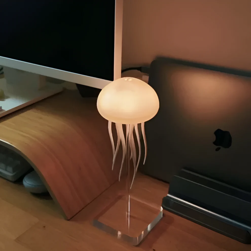 Color Changing RGB Jellyfish Night Light with LED Technology