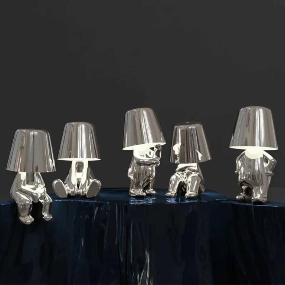 Chic LED Mood Lamp with Adjustable Brightness