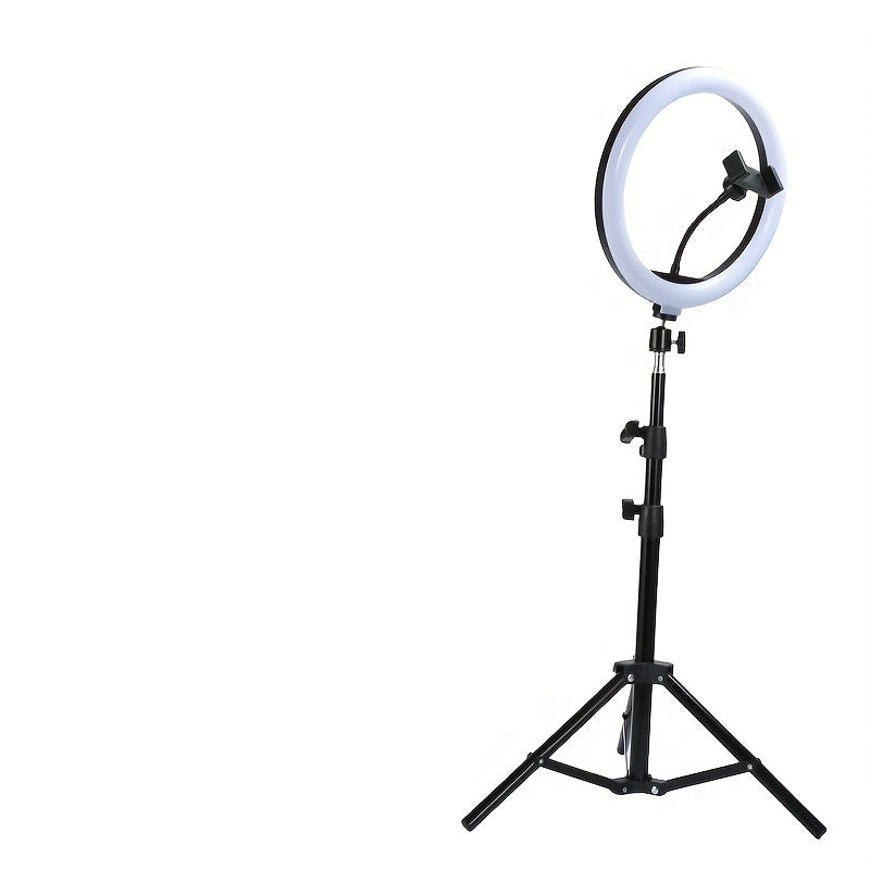 Adjustable Tripod Stand LED Ring Light – Ideal for Photography and Streaming