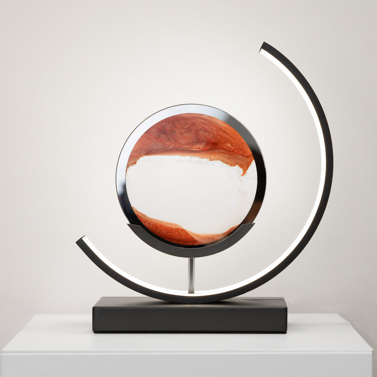 Illuminated Sand Art Table Lamp – Adjustable Brightness & Colors