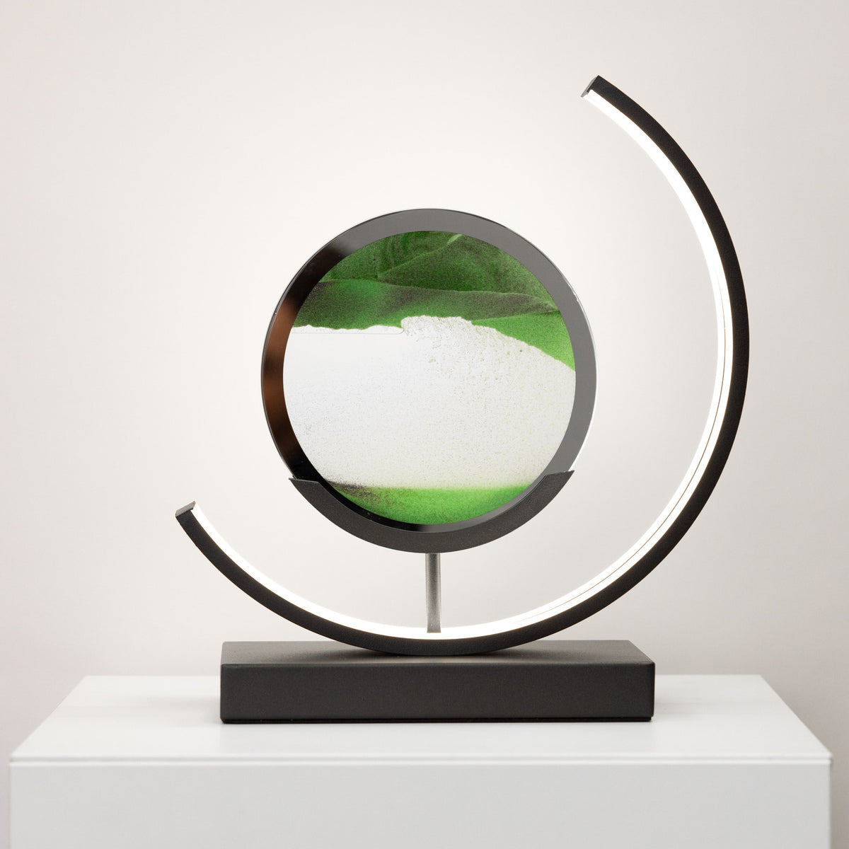 Illuminated Sand Art Table Lamp – Adjustable Brightness & Colors