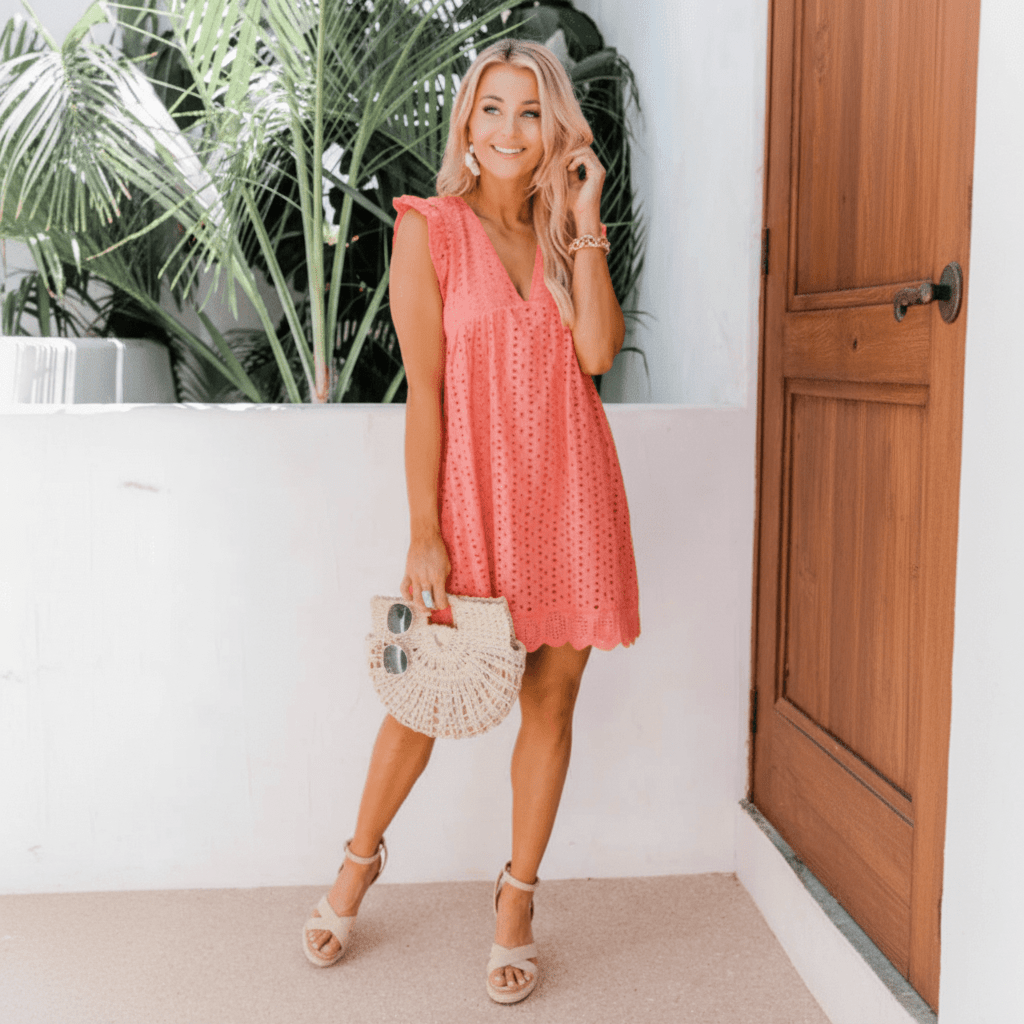 Breezy Bliss 2-in-1 Summer Dress with Functional Pockets