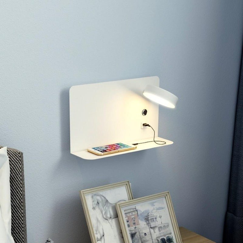 AuraBeam USB LED Wall Light with Three Color Settings
