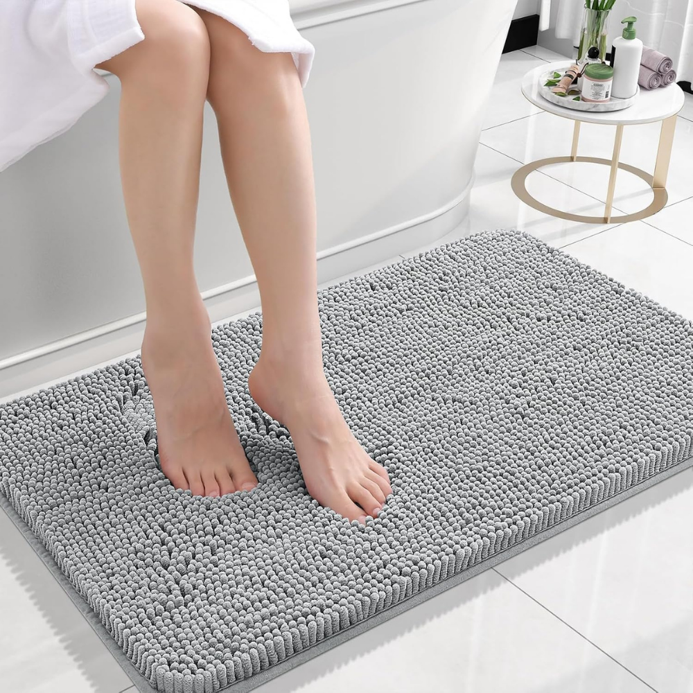 Ultra-Absorbent Non-Slip Bath Mat for Ultimate Comfort
