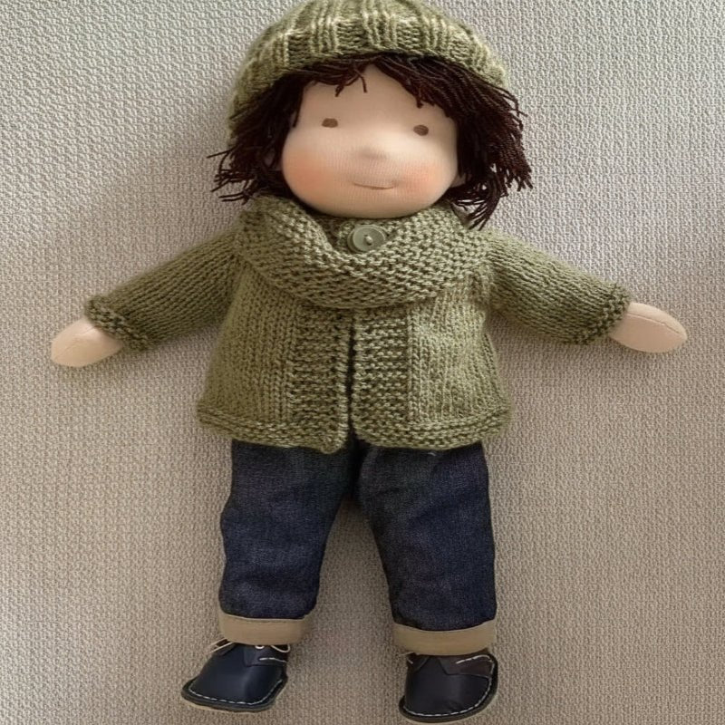 CuddleCraft Handcrafted Cotton Doll with Soft Body for Kids