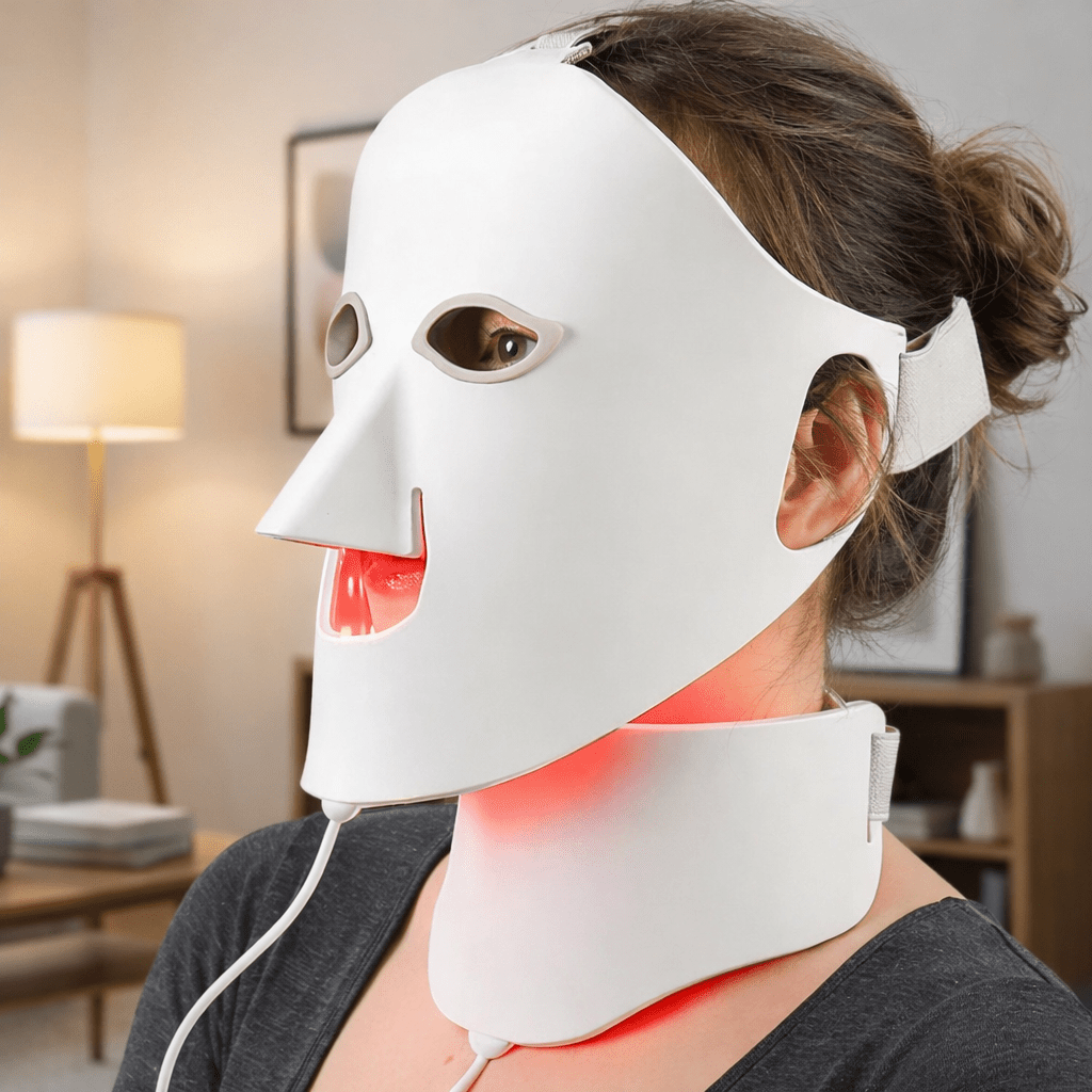 RadiantGlow LED Therapy Mask for Skin Rejuvenation