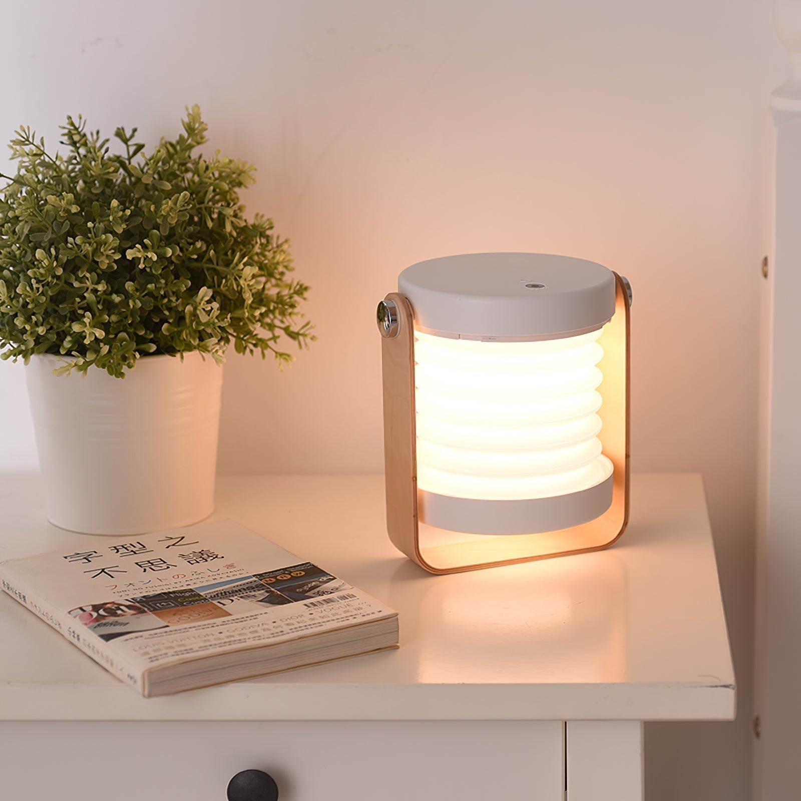 Lumosphere Honeycomb Portable Table Lamp for Warm Atmosphere