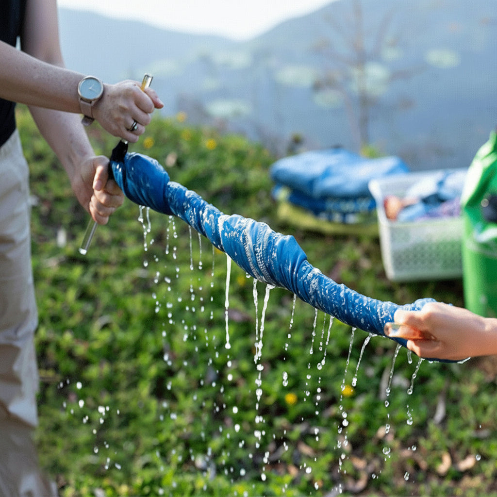 Effortless Portable Laundry Spinner for Quick Drying