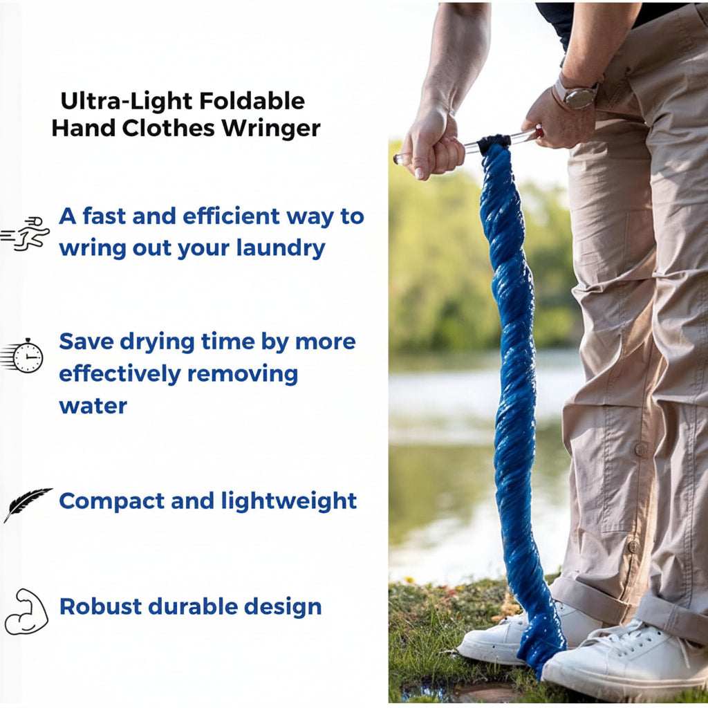 Effortless Portable Laundry Spinner for Quick Drying