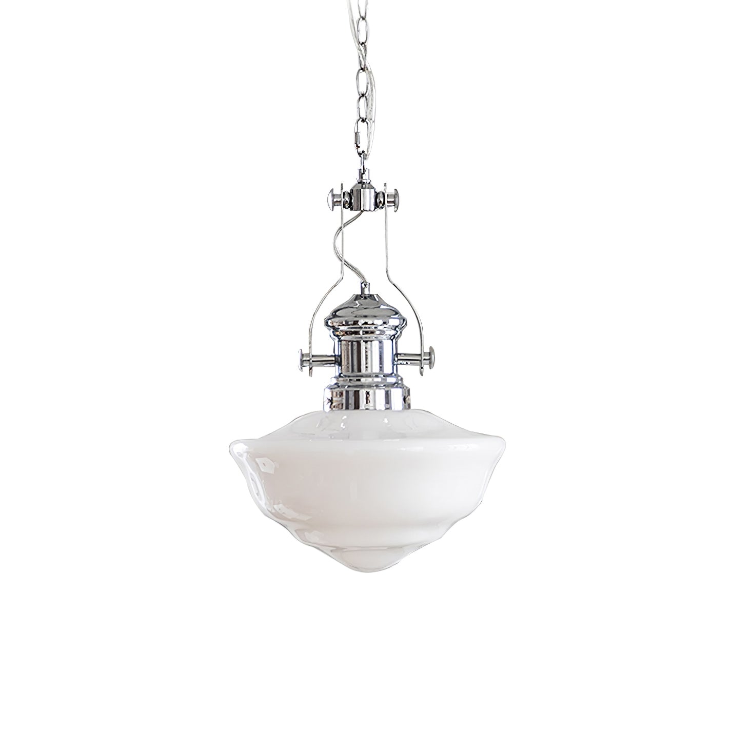 Rustic Charm Pendant Light with Artisan Glass Shades