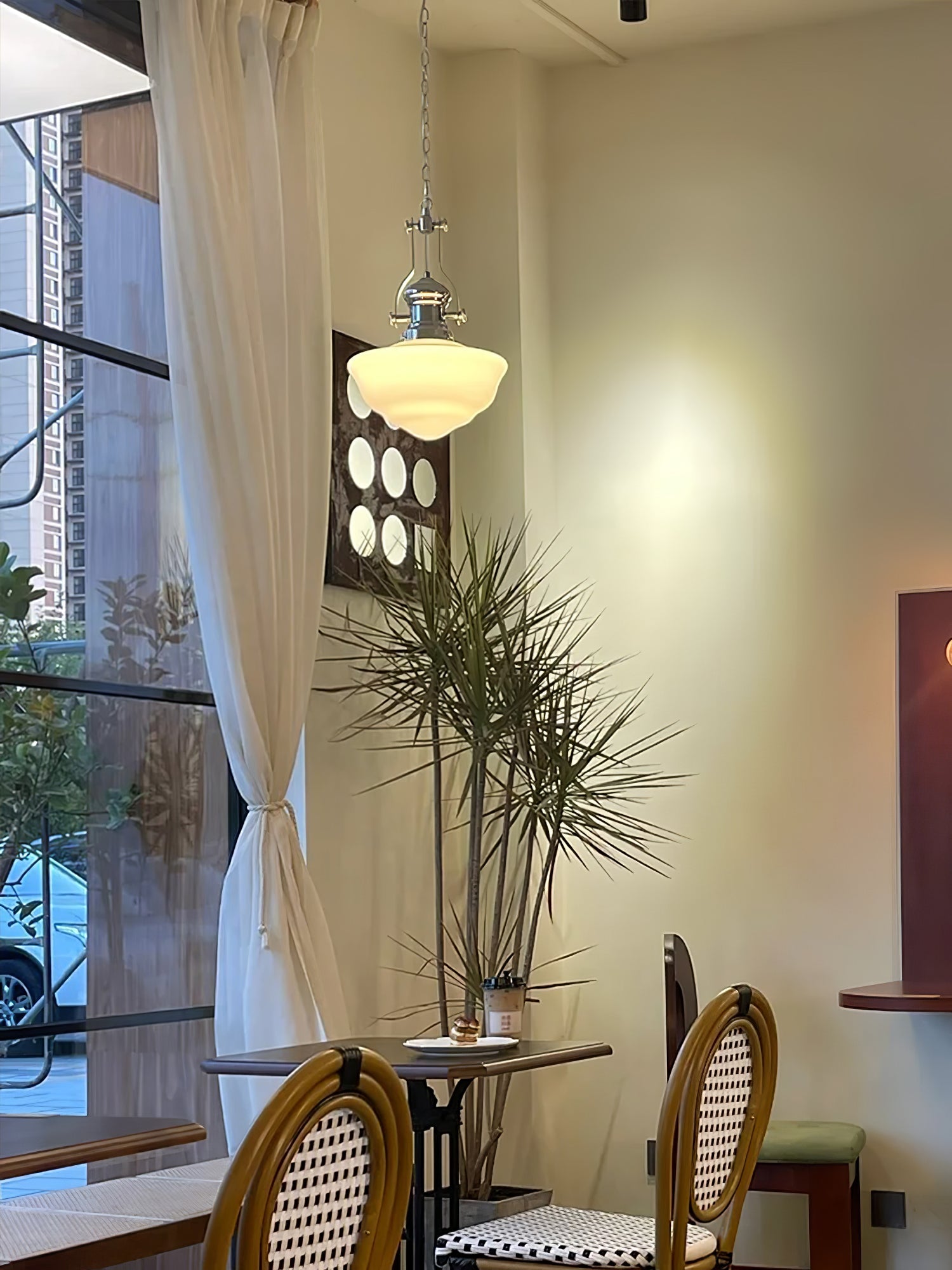 Rustic Charm Pendant Light with Artisan Glass Shades