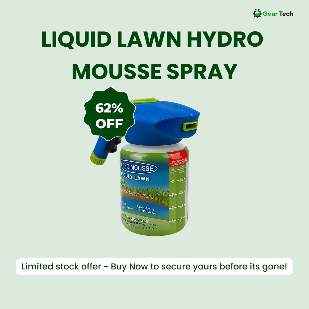 Grass Seed Spray for Simple Lawn Restoration – Quick Hose Connection