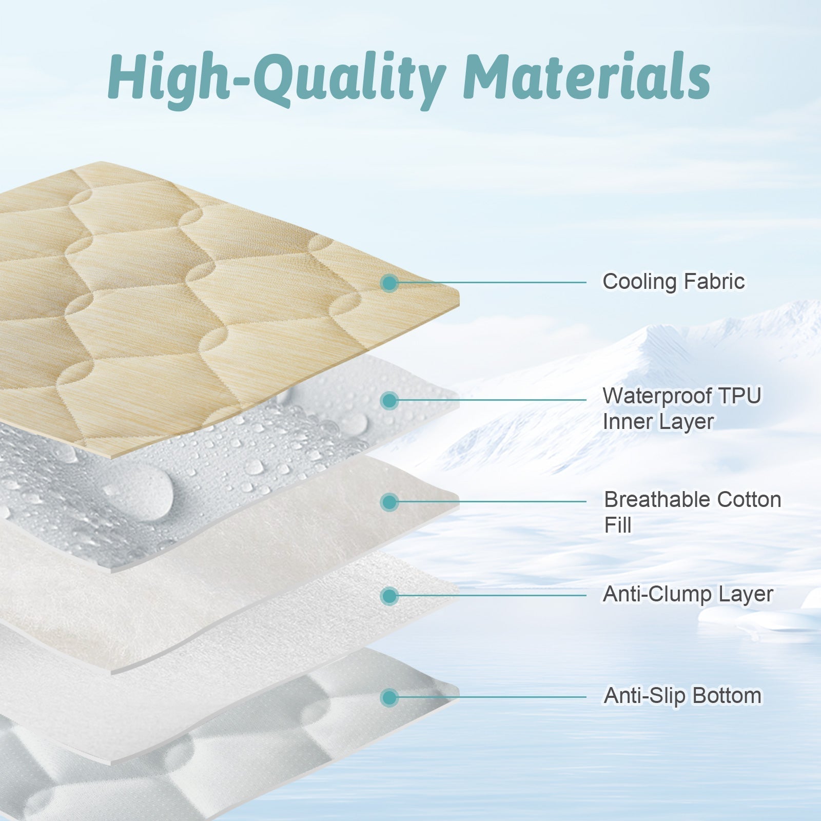 Waterproof Sofa Protector with Qmax Cooling Technology – Leakproof Pet Cover