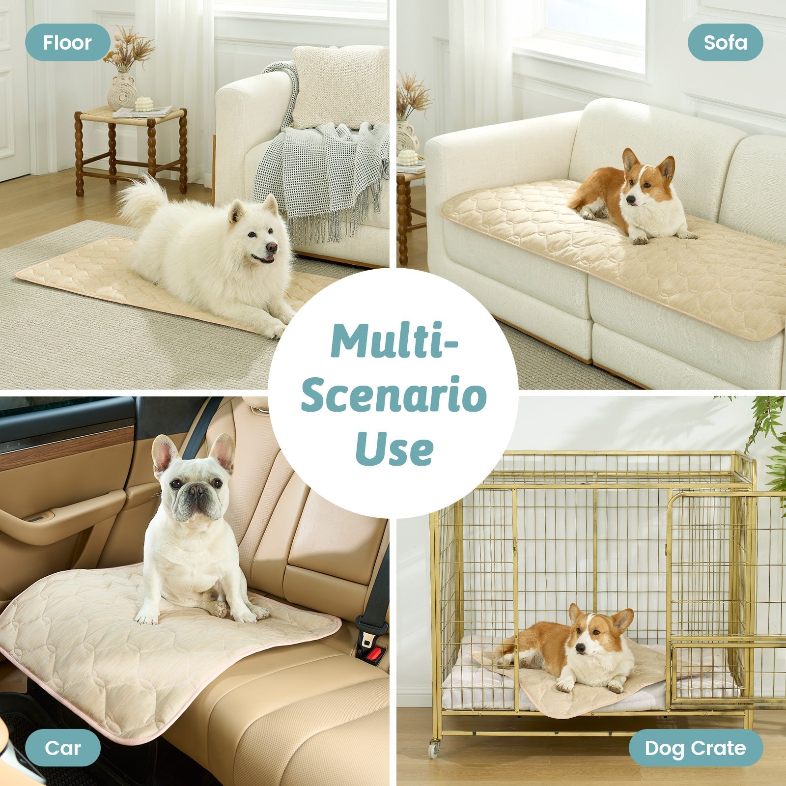 Waterproof Sofa Protector with Qmax Cooling Technology – Leakproof Pet Cover