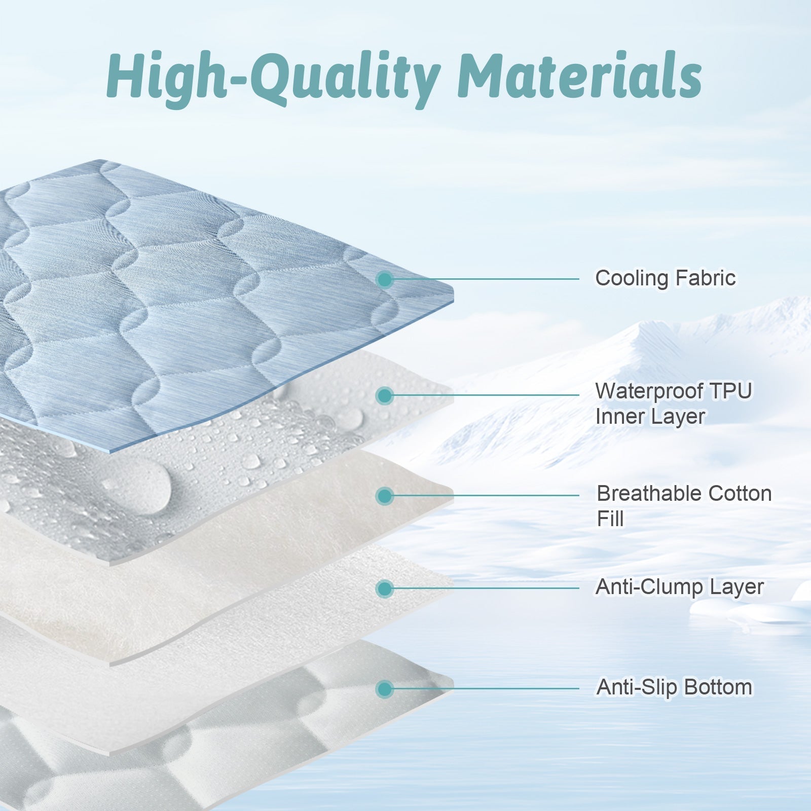Waterproof Sofa Protector with Qmax Cooling Technology – Leakproof Pet Cover