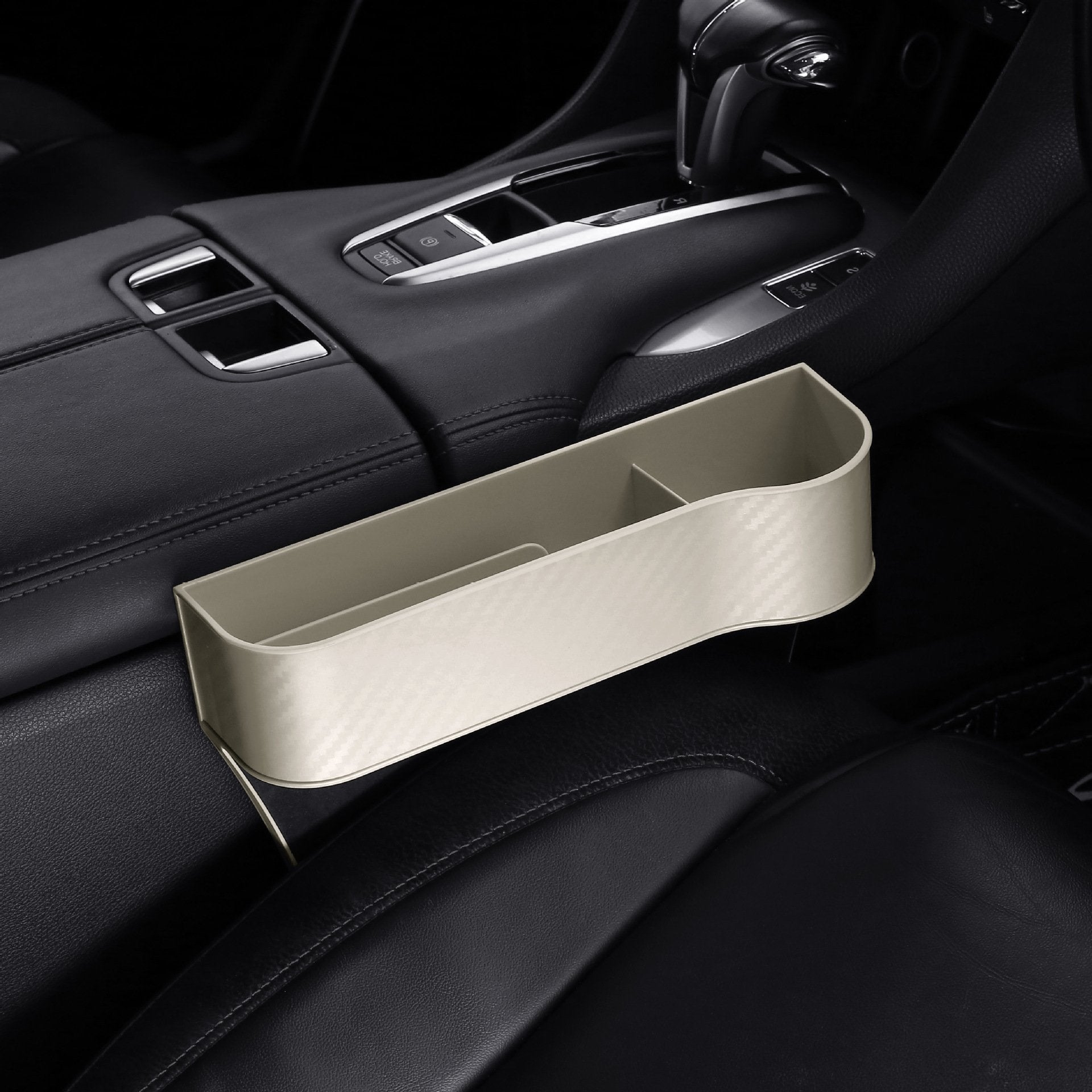 Multifunctional Car Seat Organizer with Cup Holder for Added Storage
