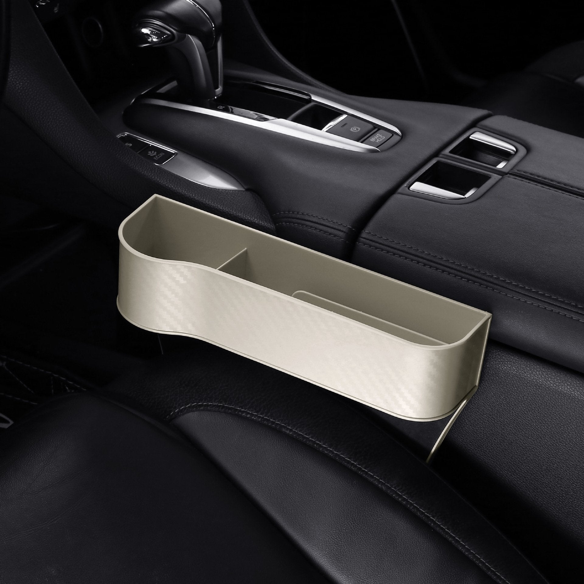 Multifunctional Car Seat Organizer with Cup Holder for Added Storage
