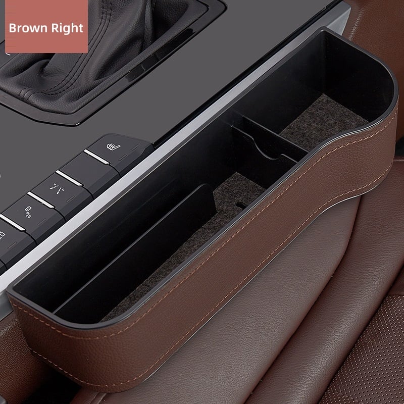 Multifunctional Car Seat Organizer with Cup Holder for Added Storage