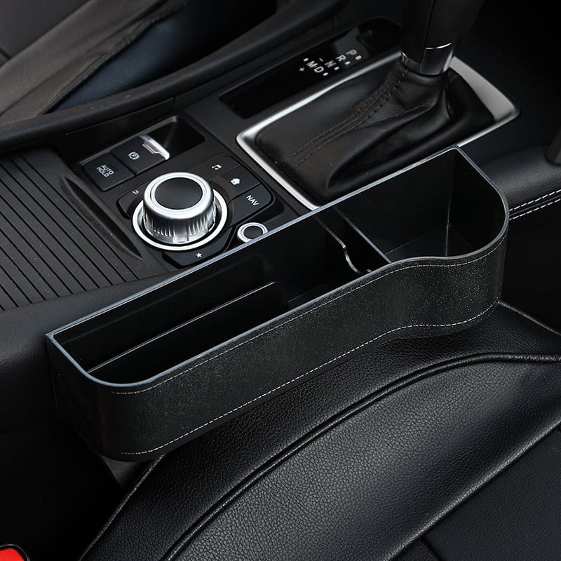 Multifunctional Car Seat Organizer with Cup Holder for Added Storage