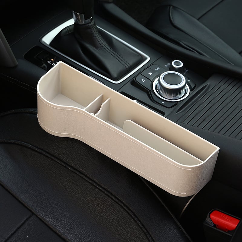 Multifunctional Car Seat Organizer with Cup Holder for Added Storage