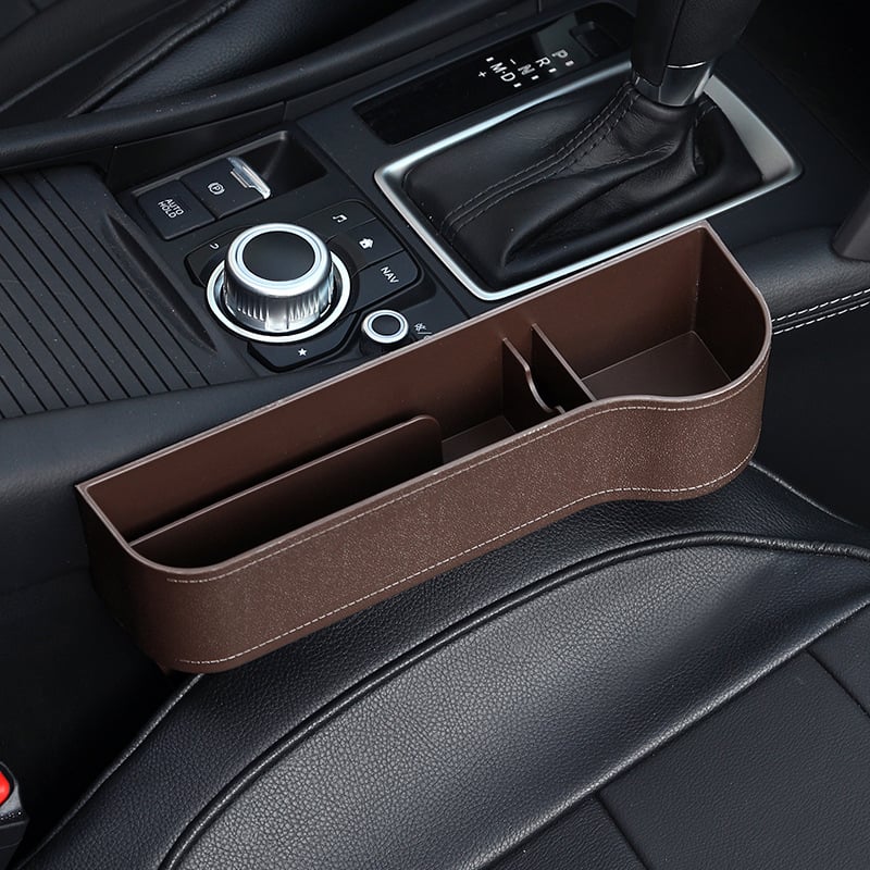 Multifunctional Car Seat Organizer with Cup Holder for Added Storage