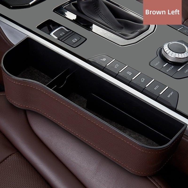 Multifunctional Car Seat Organizer with Cup Holder for Added Storage