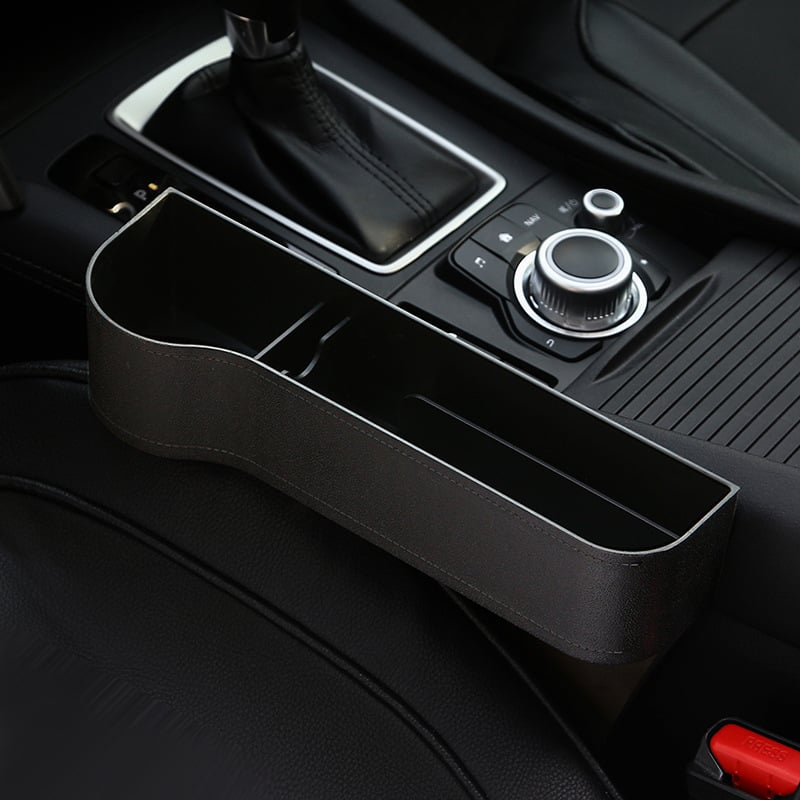 Multifunctional Car Seat Organizer with Cup Holder for Added Storage
