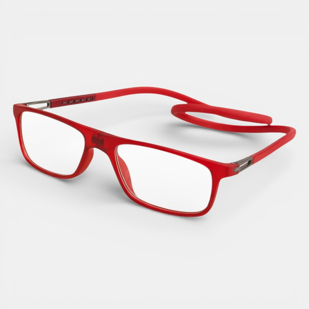 Magnetic Reading Glasses for Seniors | Adjustable Magnification Clarity