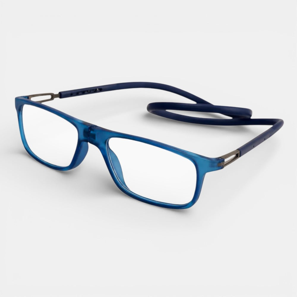 Magnetic Reading Glasses for Seniors | Adjustable Magnification Clarity