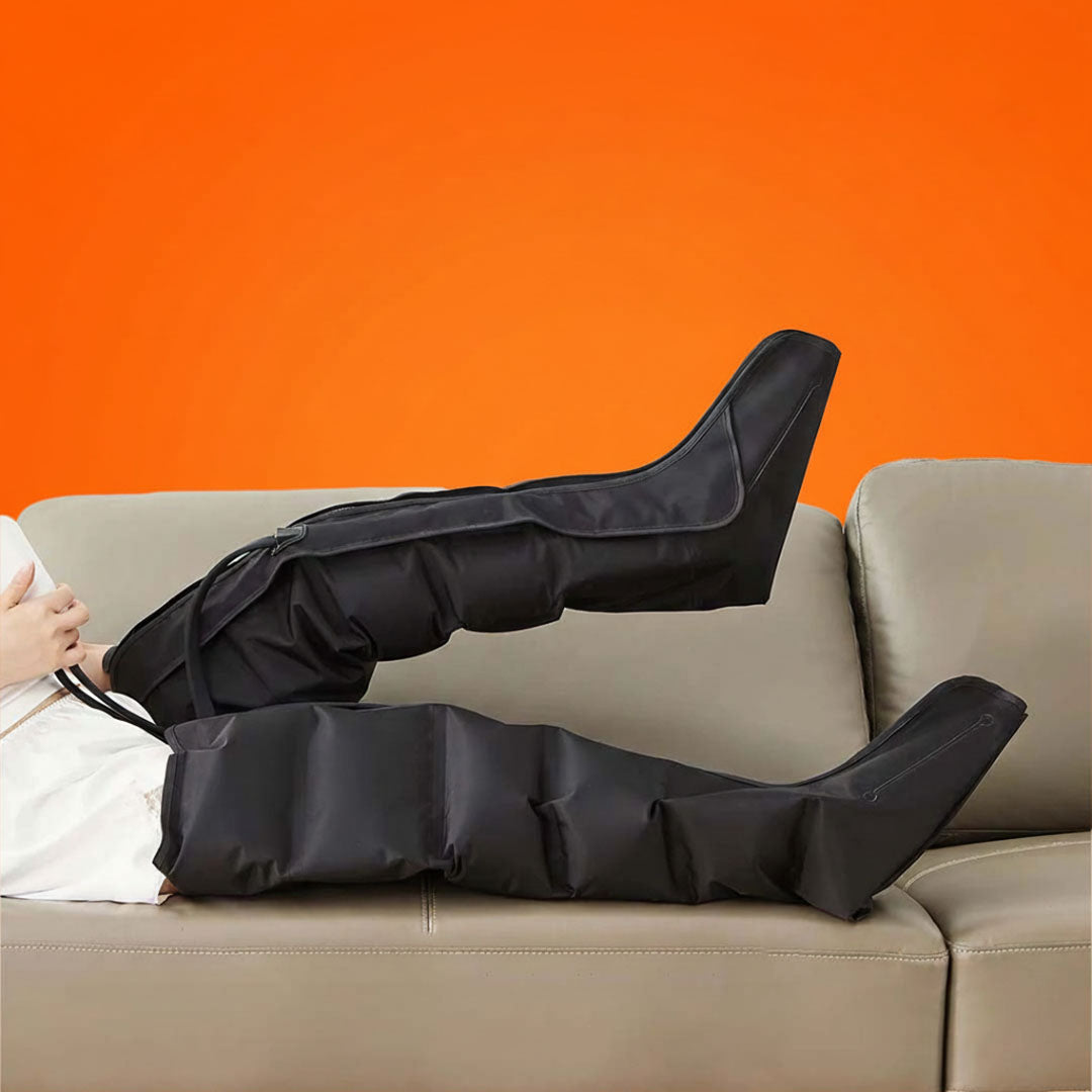 Air Compression Massager for Legs – 360° Therapy, 3 Settings, Timer