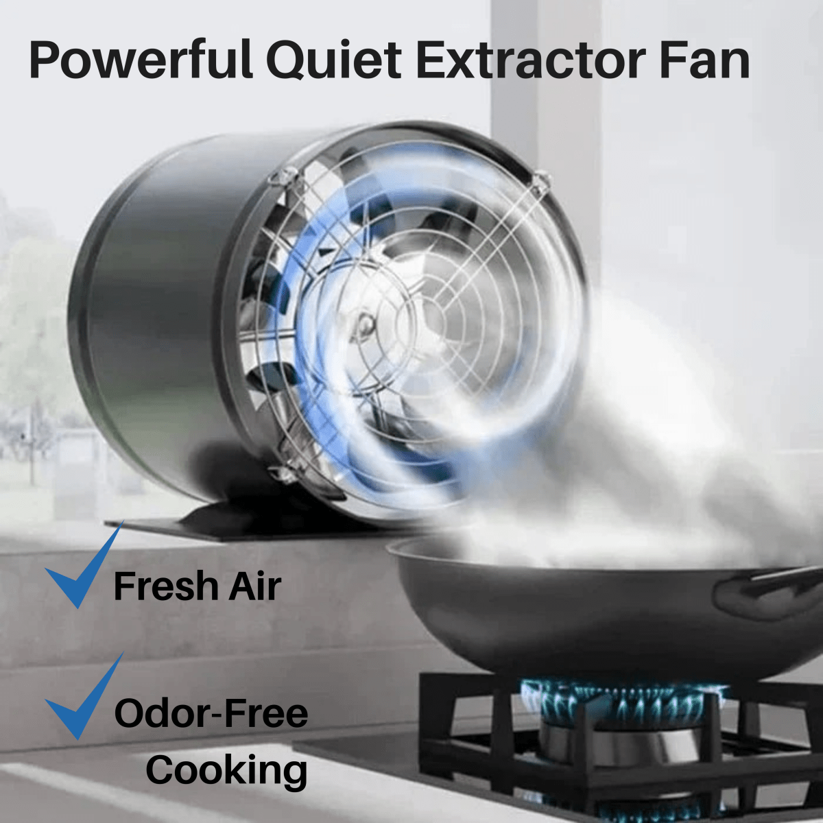 BreezyVent Compact Air Extractor for Fresh Indoor Spaces