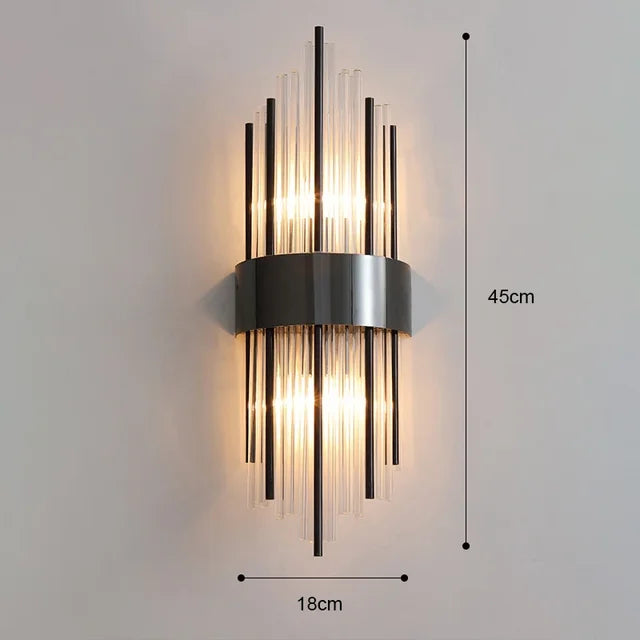 LuxeAura Elegant Wall Fixture for Upscale Home Decor