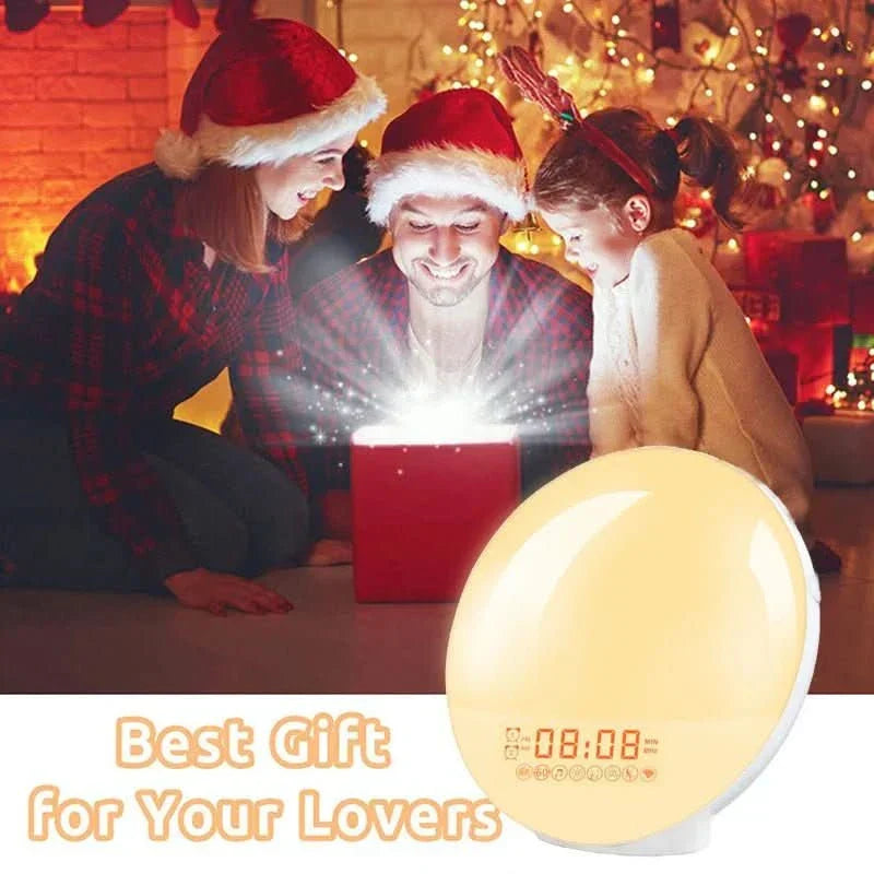 DawnHarmony Wake-Up Light with Nature Sounds