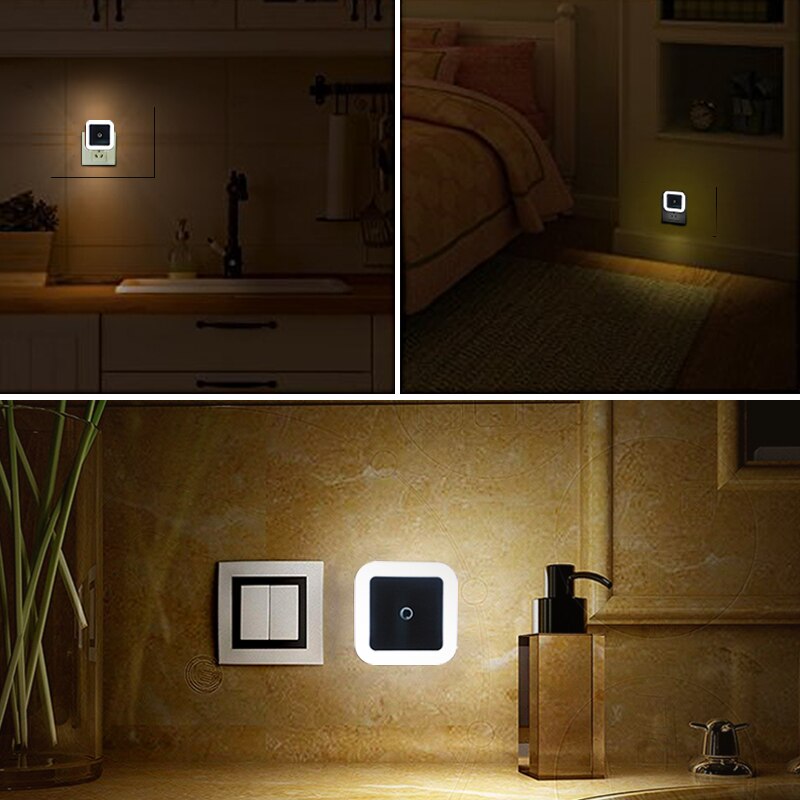 Automatic LED Night Light with Smart Sensor Technology