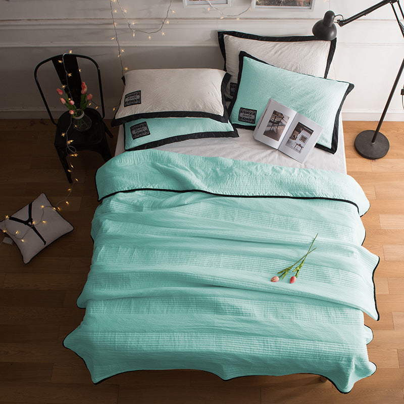 Breathable Silk Cooling Blanket for Comfortable Sleep – Lightweight Design