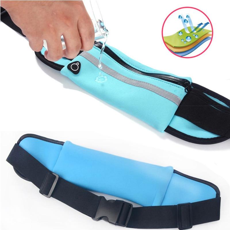 Water-Resistant Waist Bag with Adjustable Belt and Ample Storage for Active Use