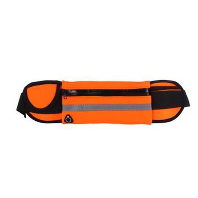 Water-Resistant Waist Bag with Adjustable Belt and Ample Storage for Active Use