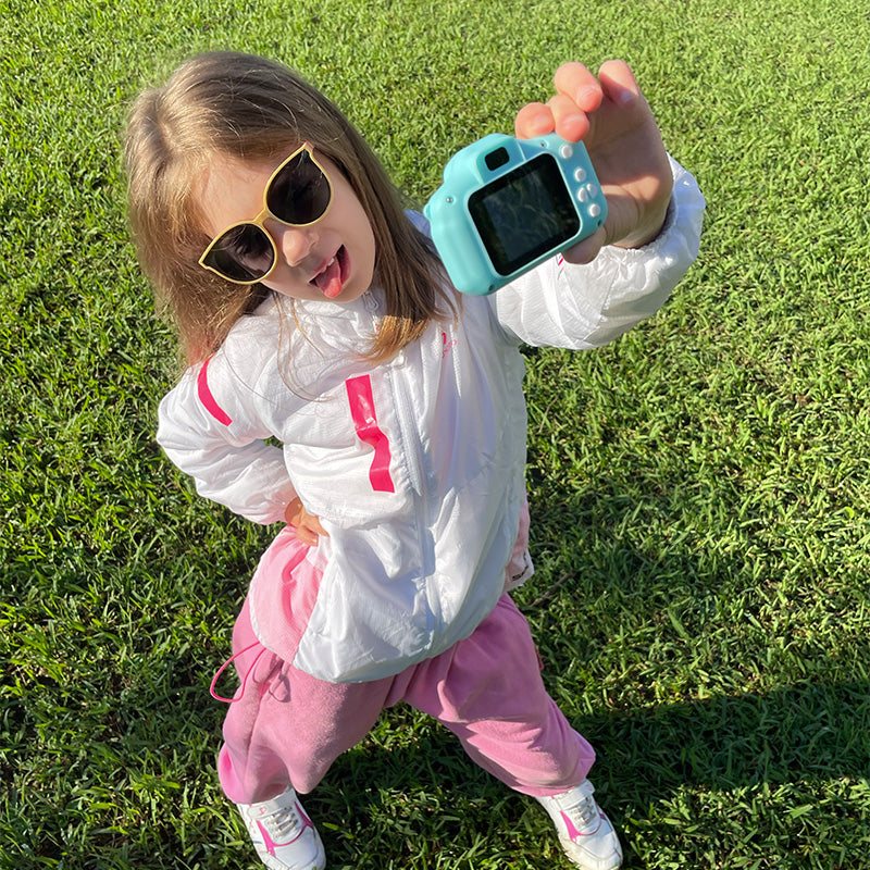 Dual Lens Kids Camera - 12MP, 1080P, Shockproof, 2" IPS Screen, 32GB, 3+ Years